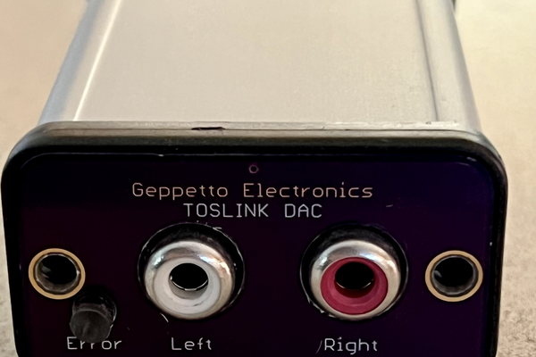 TOSLINK DAC